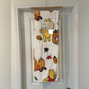 Disney Plush Throw with Yellow and Black Accents